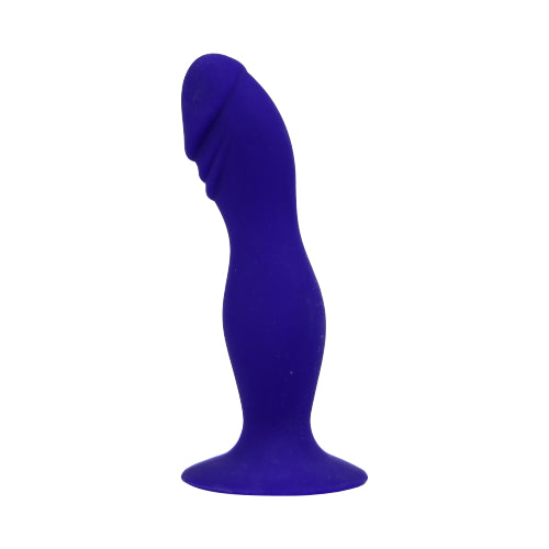 Loving Joy 15,5-cm-Silikondildo mit Saugnapf in Mitternachtsblau