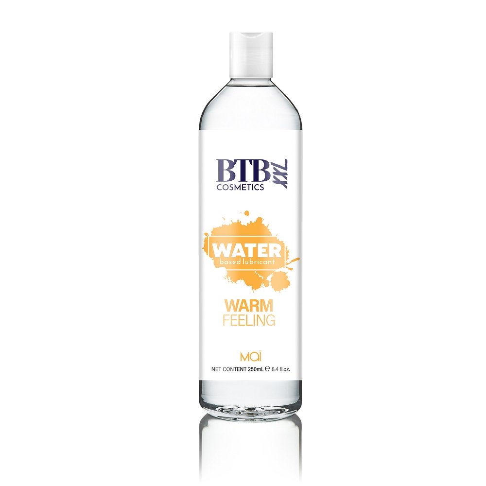 BTB Gleitmittel auf Wasserbasis mit wärmendem Effekt 250 ml