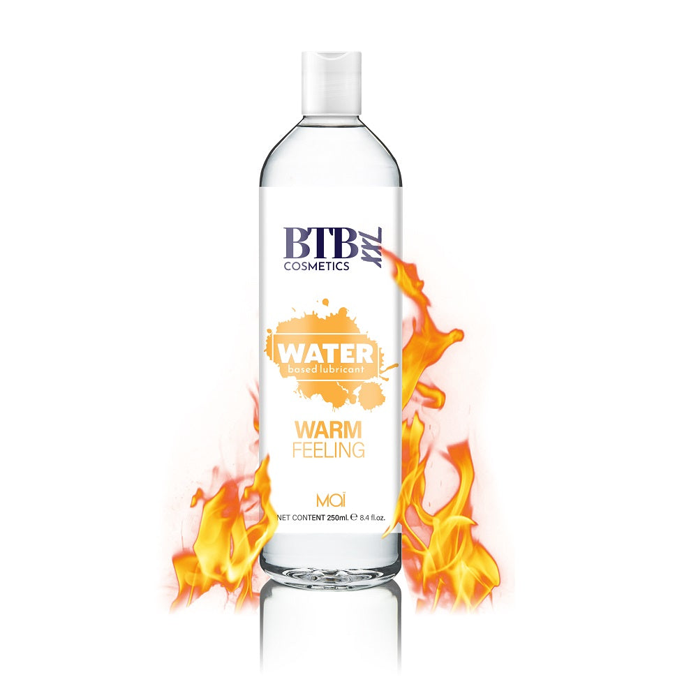 BTB Gleitmittel auf Wasserbasis mit wärmendem Effekt 250 ml