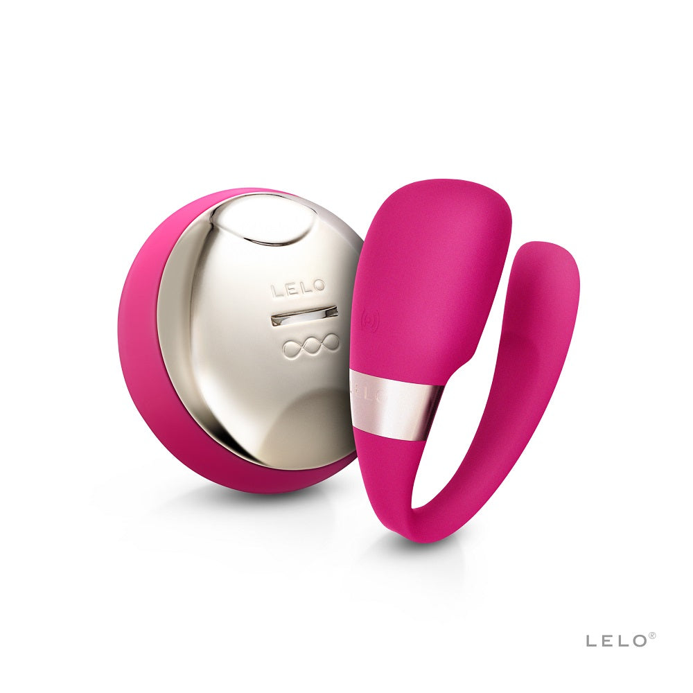 LELO Tiani 3 – Paarmassagegerät, kirschrot