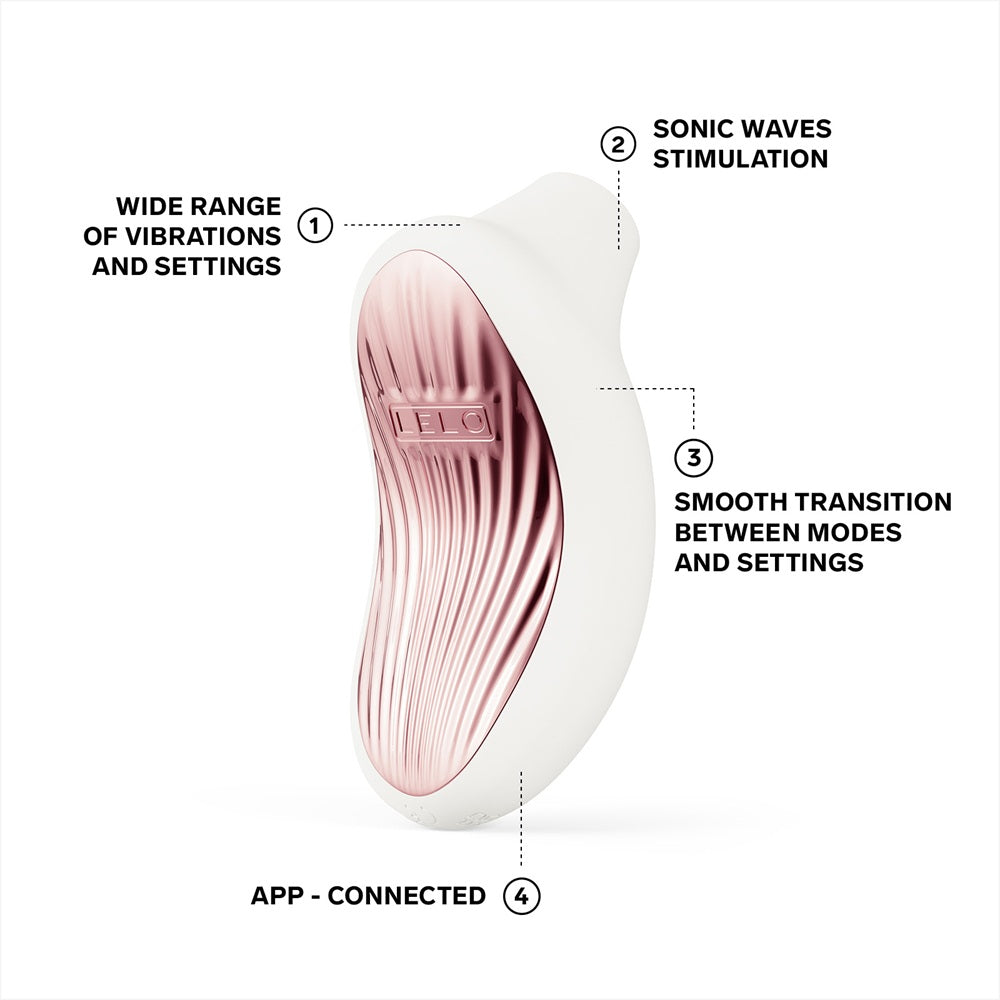 LELO Sona 3 Klitoris-Massagegerät Creme