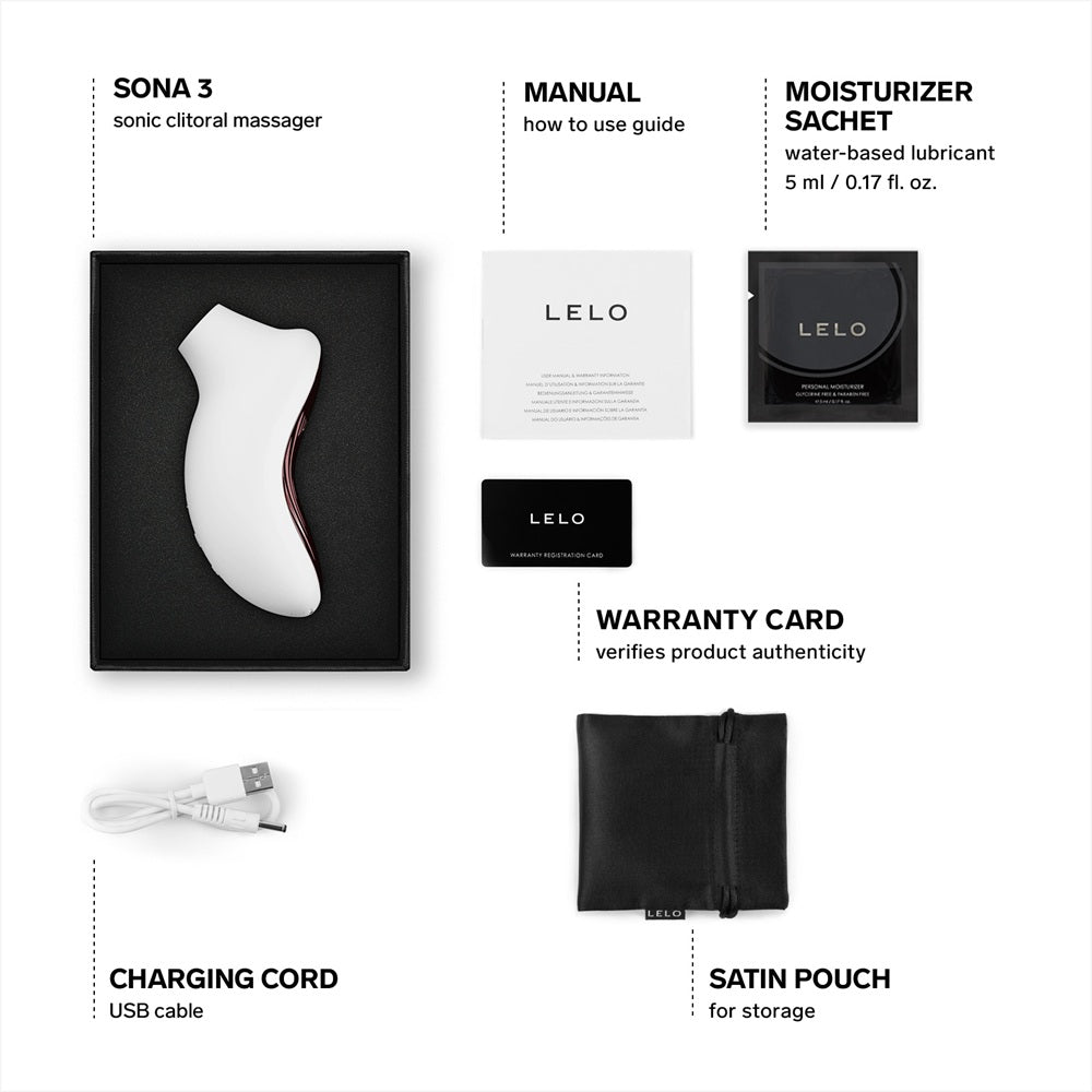 LELO Sona 3 Klitoris-Massagegerät Creme