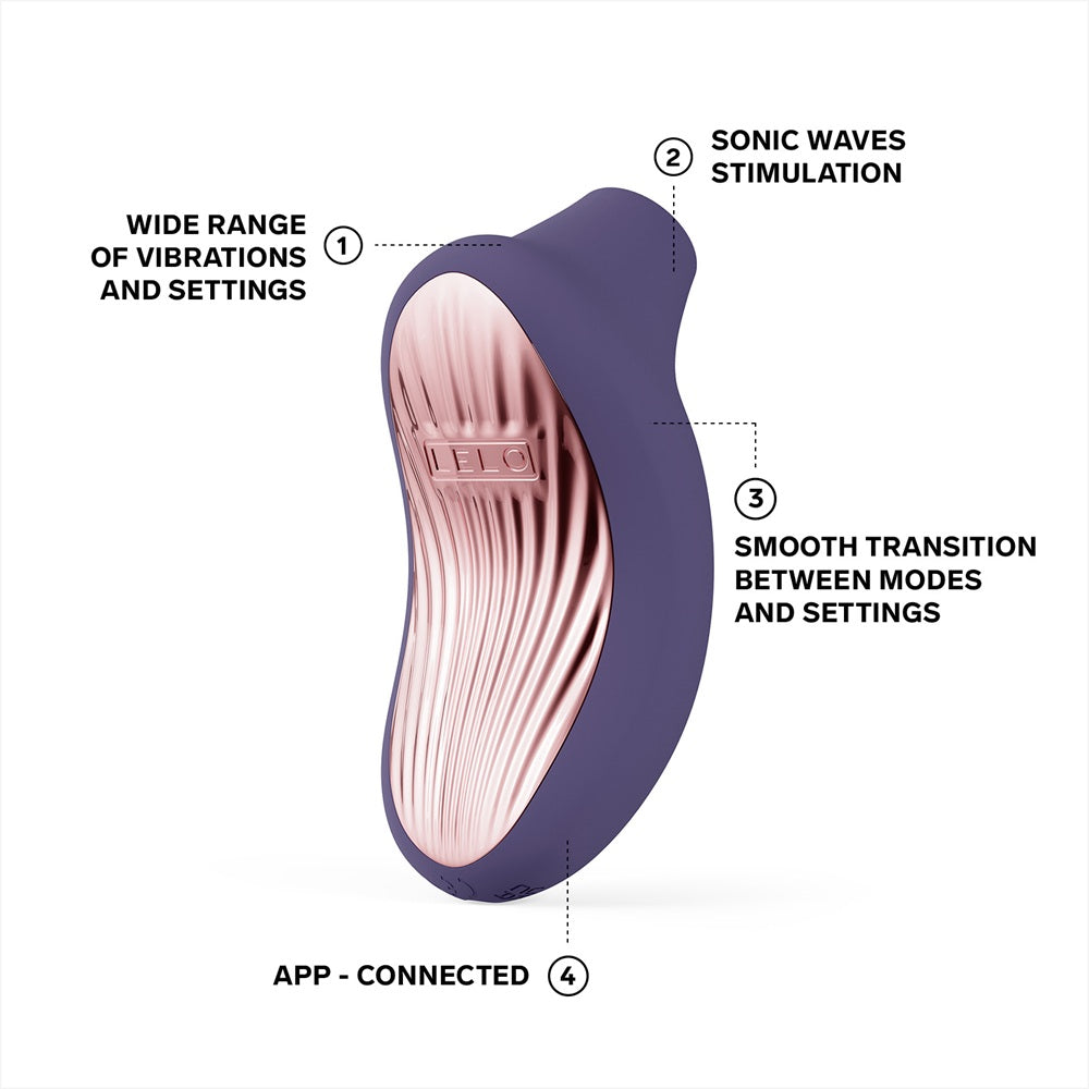 LELO Sona 3 Klitorismassagegerät Cyber Purple