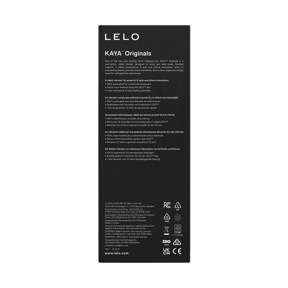 Lelo Originals KAYA Rabbit-Vibrator