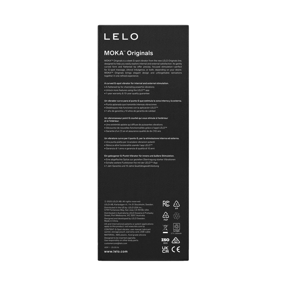 Lelo Originals MOKA G-Punkt-Vibrator