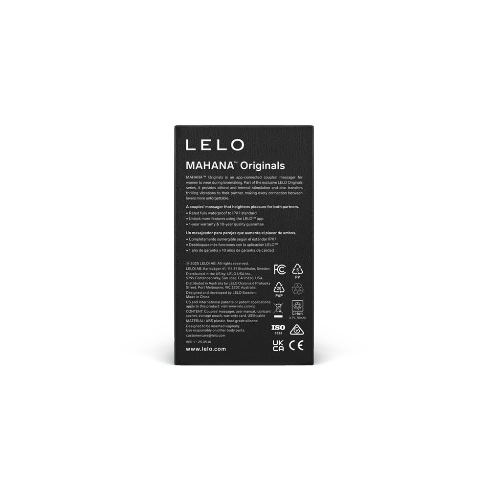 Lelo Originals MAHANA Paarmassagegerät