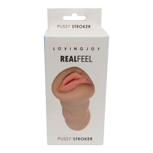 Loving Joy Real Feel – Masturbationshülle mit Vaginaöffnung