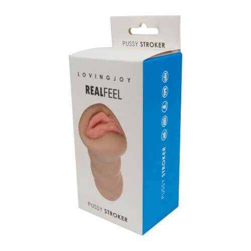 Loving Joy Real Feel – Masturbationshülle mit Vaginaöffnung