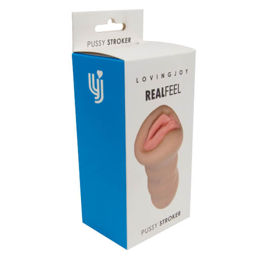 Loving Joy Real Feel – Masturbationshülle mit Vaginaöffnung