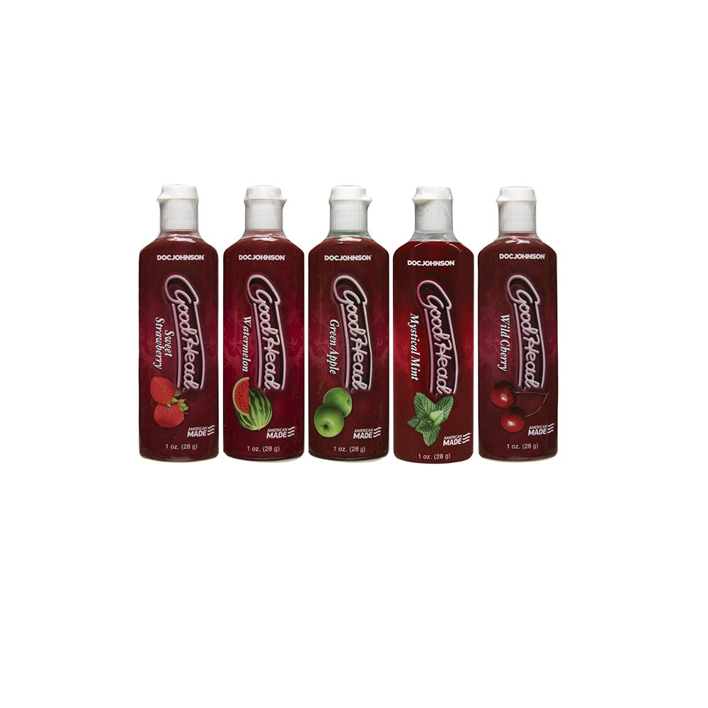 Doc Johnson Good Head Ultimate – Oralverkehr-Gel (5er-Pack)
