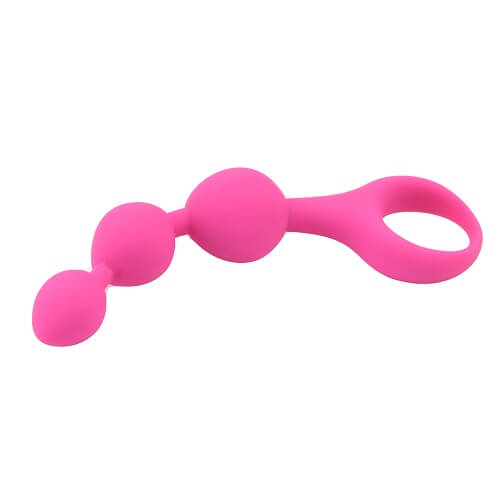 Loving Joy Triple Ripple Analkugeln – Rosa