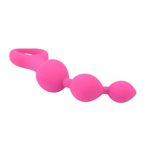 Loving Joy Triple Ripple Analkugeln – Rosa