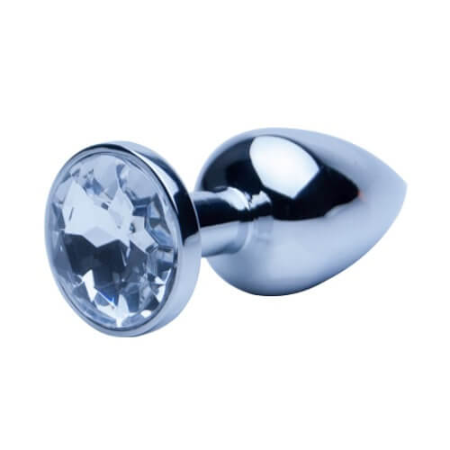 Precious Metals Silber-Analplug – klein