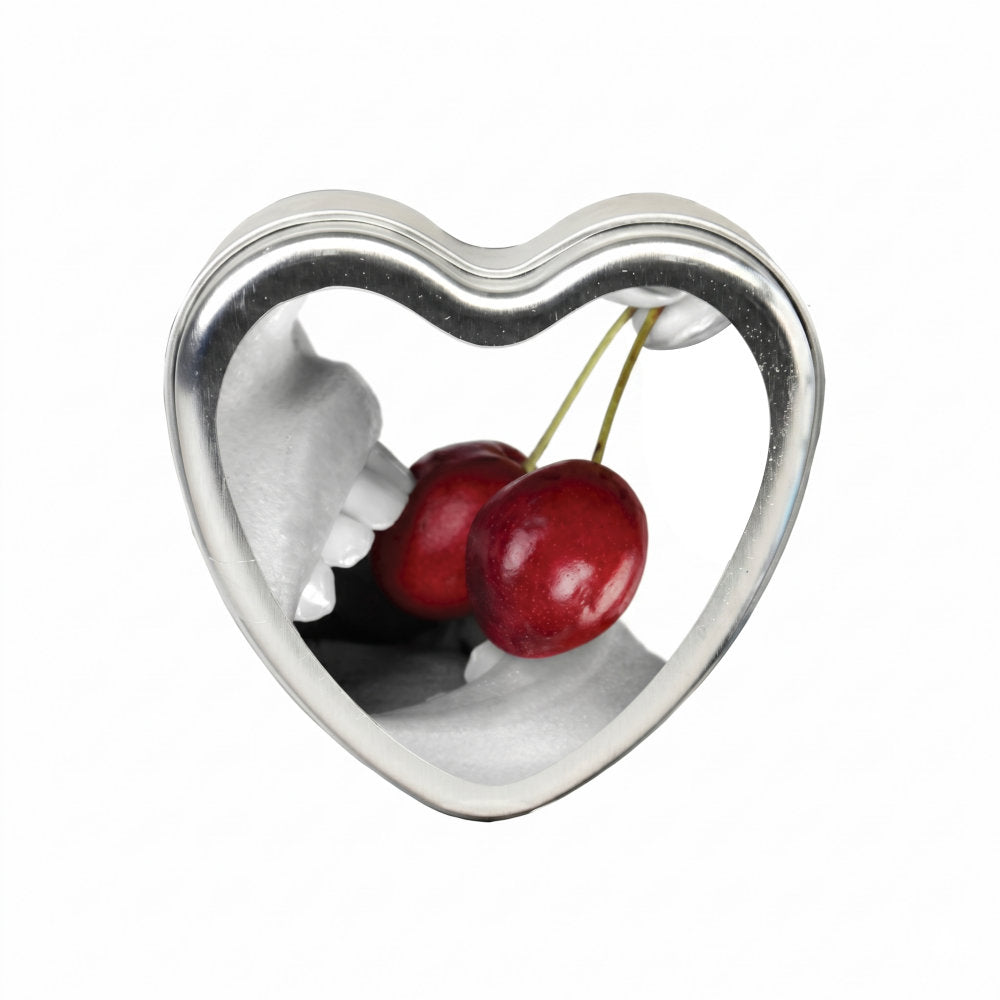 Earthly Body Heart 3-in-1 essbare Massagekerze 113 g